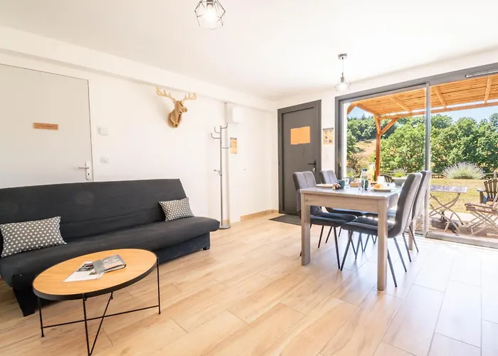 Vakantiehuis 3 Etoiles Avec Spa, Vue Sur Parc Animalier Montrozier