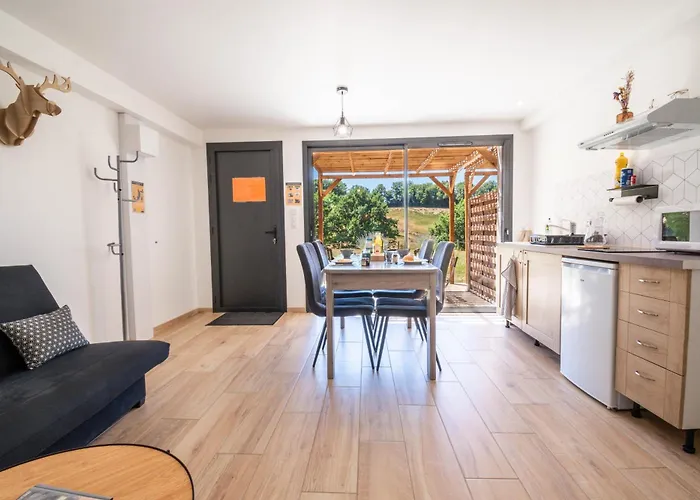 Vakantiehuis 3 Etoiles Avec Spa, Vue Sur Parc Animalier Montrozier