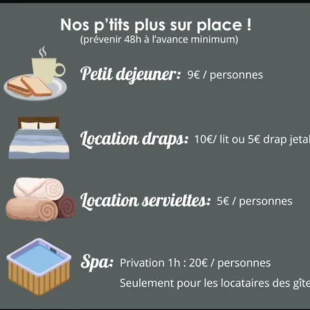 Vakantiehuis 3 Etoiles Avec Spa, Vue Sur Parc Animalier